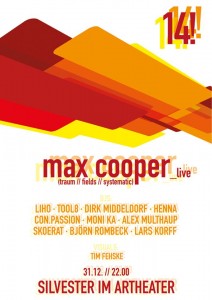 Max Cooper Artheater Silvester 13/14
